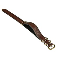 Image 3 of Brown hand patina stingray NATO strap