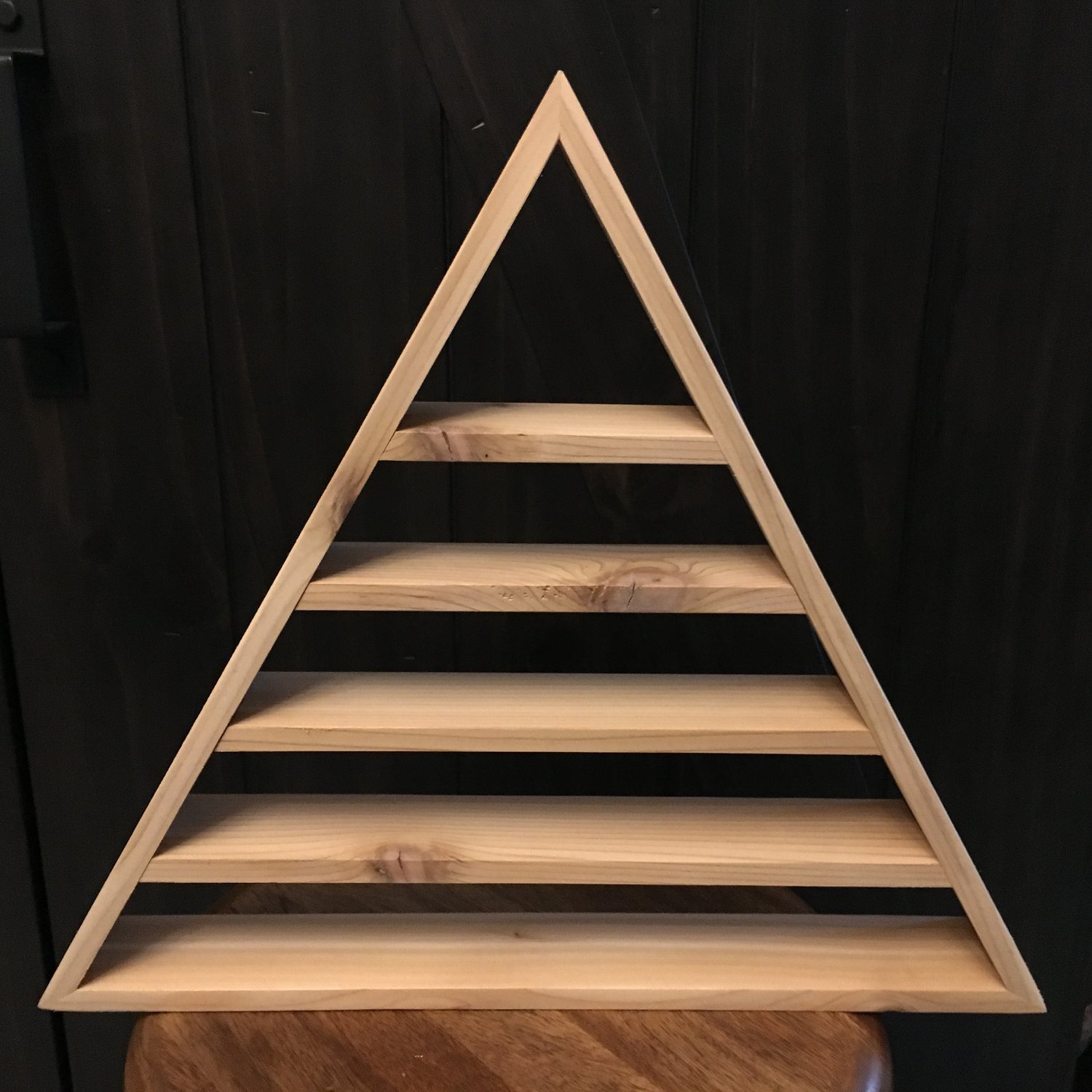 Image of Extra Large Cedar Triangle Shelf