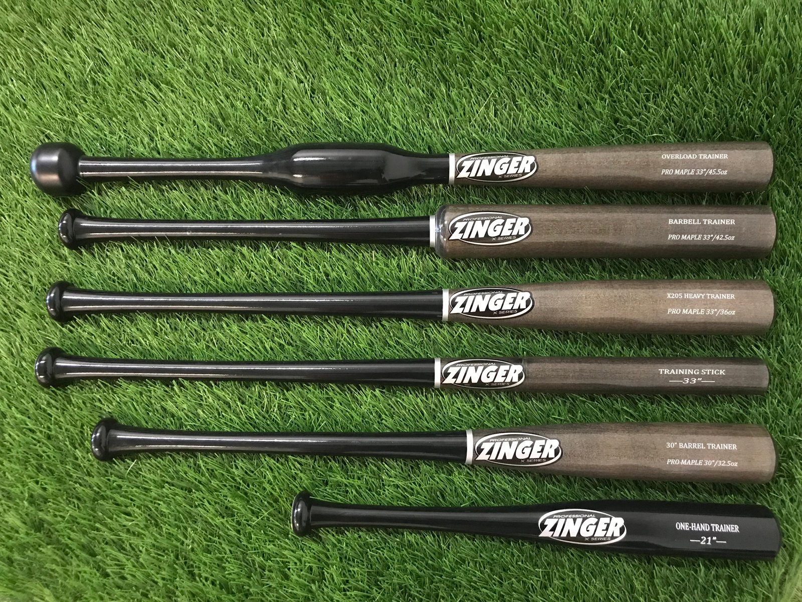 17” One Handed Training Bats. 6 Pack 