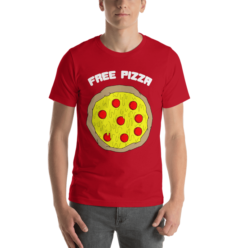 Gravity Falls Free Pizza Tee | GhotiCzys