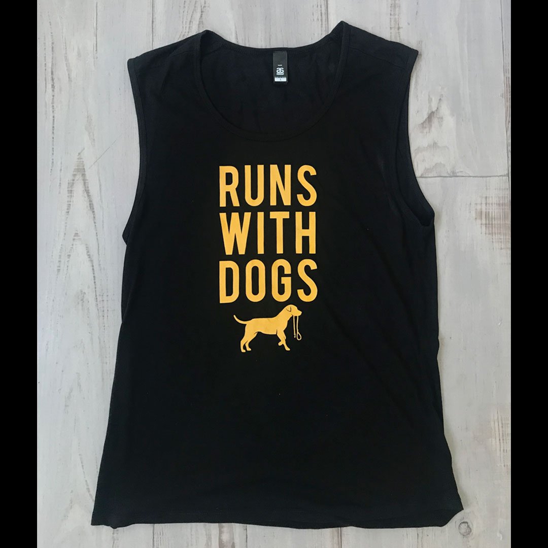 Image of Runs With Women's Tank Tee