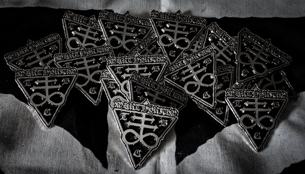 Image of Marthyrium Sigil Metal Pin