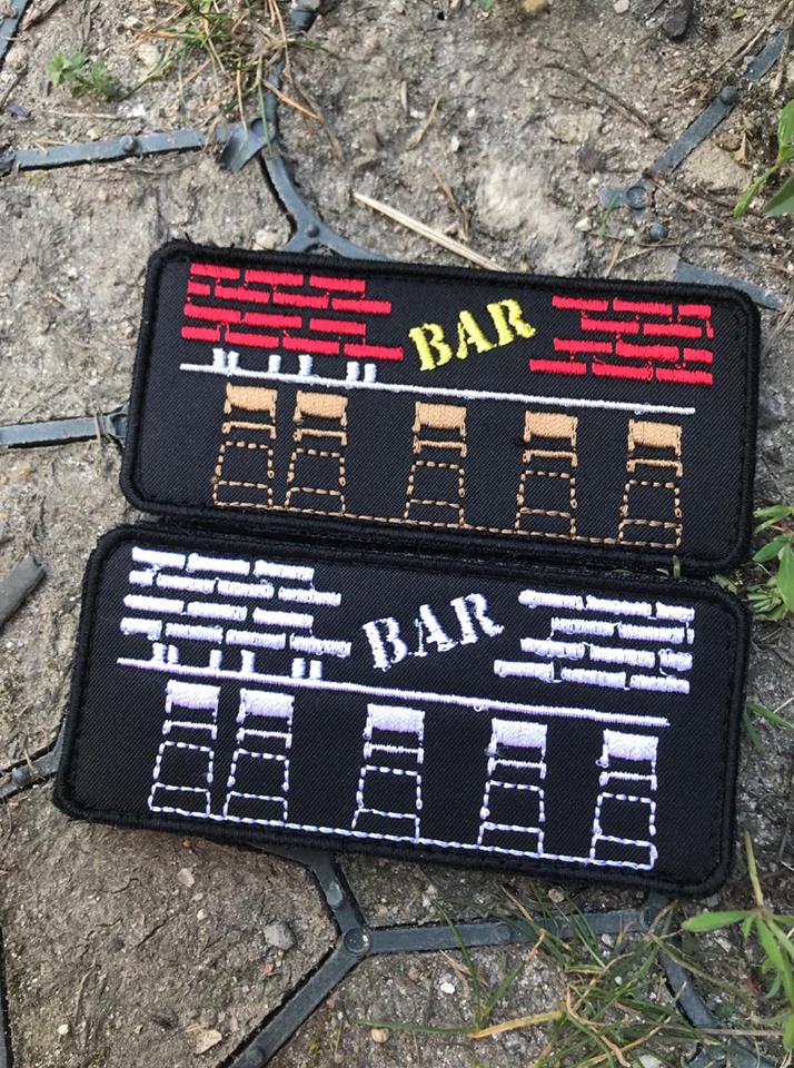Image of In The Bar V1 - Casual Bar - velcro patch