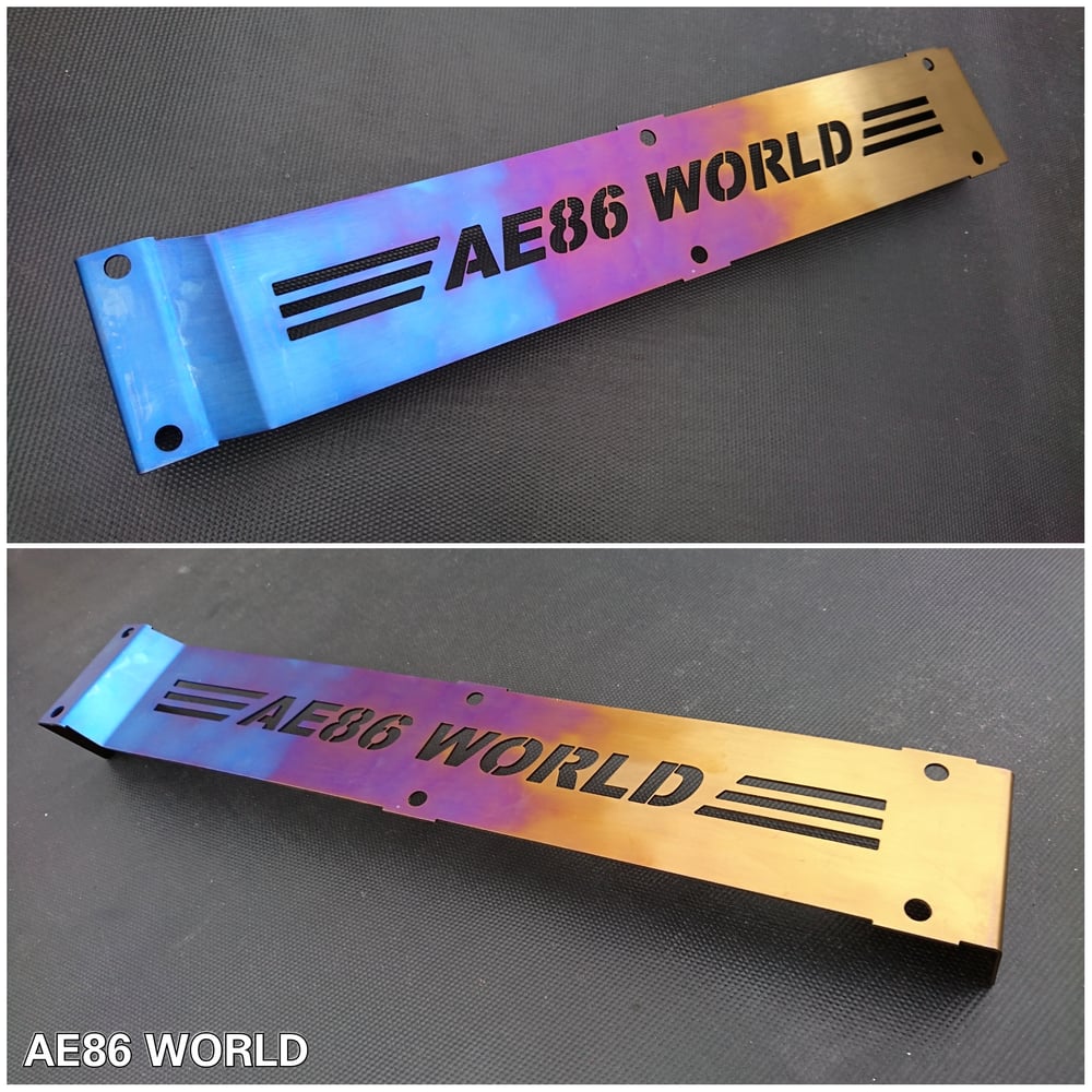 Image of AE86 WORLD 4AGE Titanium Plug Cover
