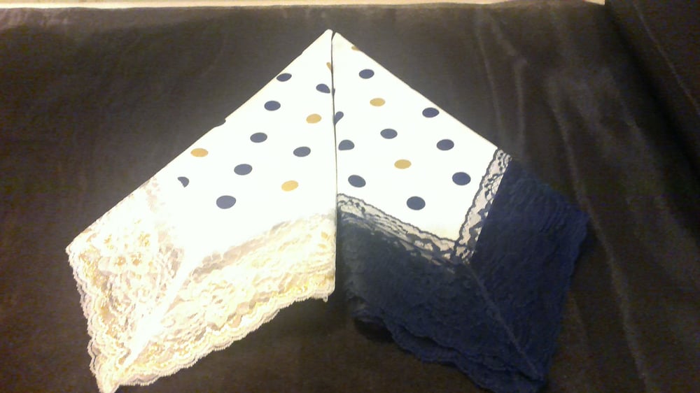 Image of POLKA DOT PRINT HANKIES