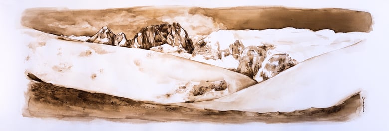 Image of Sassolungo Study nº2, Dolomites Series