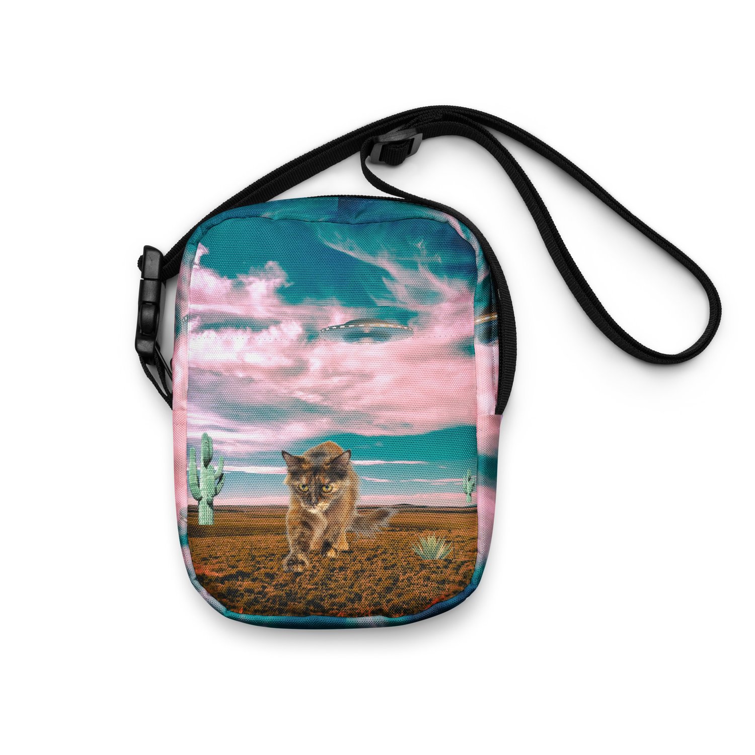 Image of Kitty Says NOPE - Utility Crossbody Bag