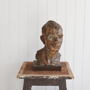 Image of Early 20thC, French, Plaster Head of a Man