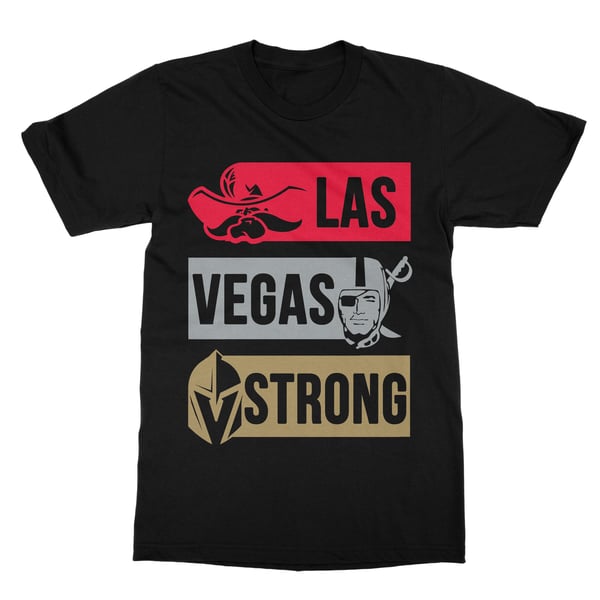 Image of Mens Vegas Strong Team Tee