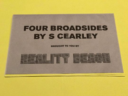 Image of Four Broadsides by S Cearley