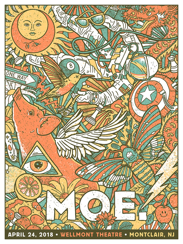 Image of Moe. Poster - Montclair NJ