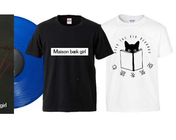 Image of Maison book girl 7", Maison book girl Tee AND Read The Air Shirt