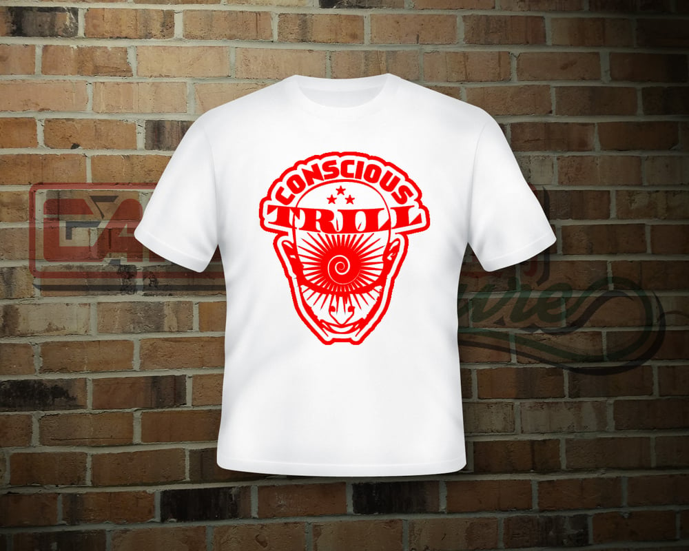 Image of Unisex Conscious Trill T-Shirt/Red