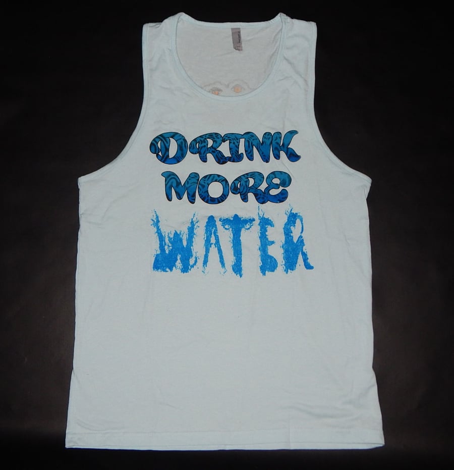 Image of Drink More Water Tank Top (mens)