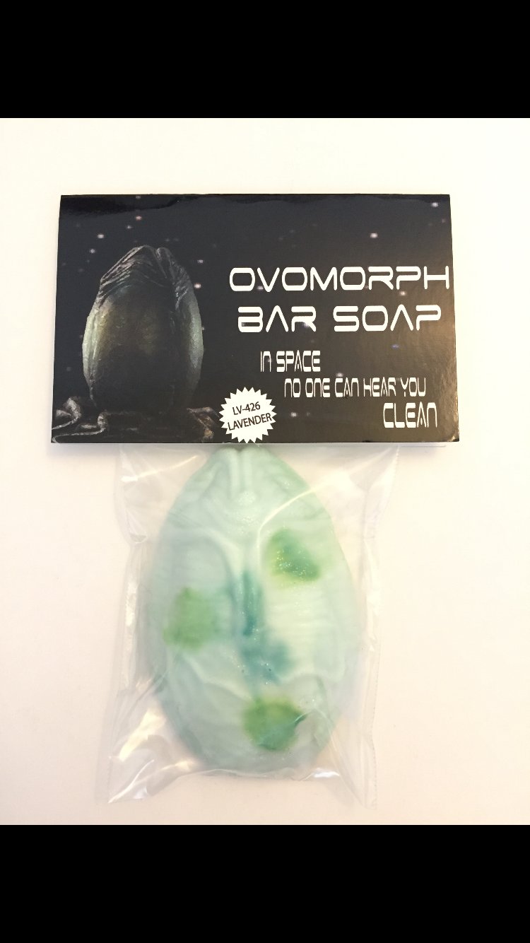 Image of Aliens ovomorph soap bar