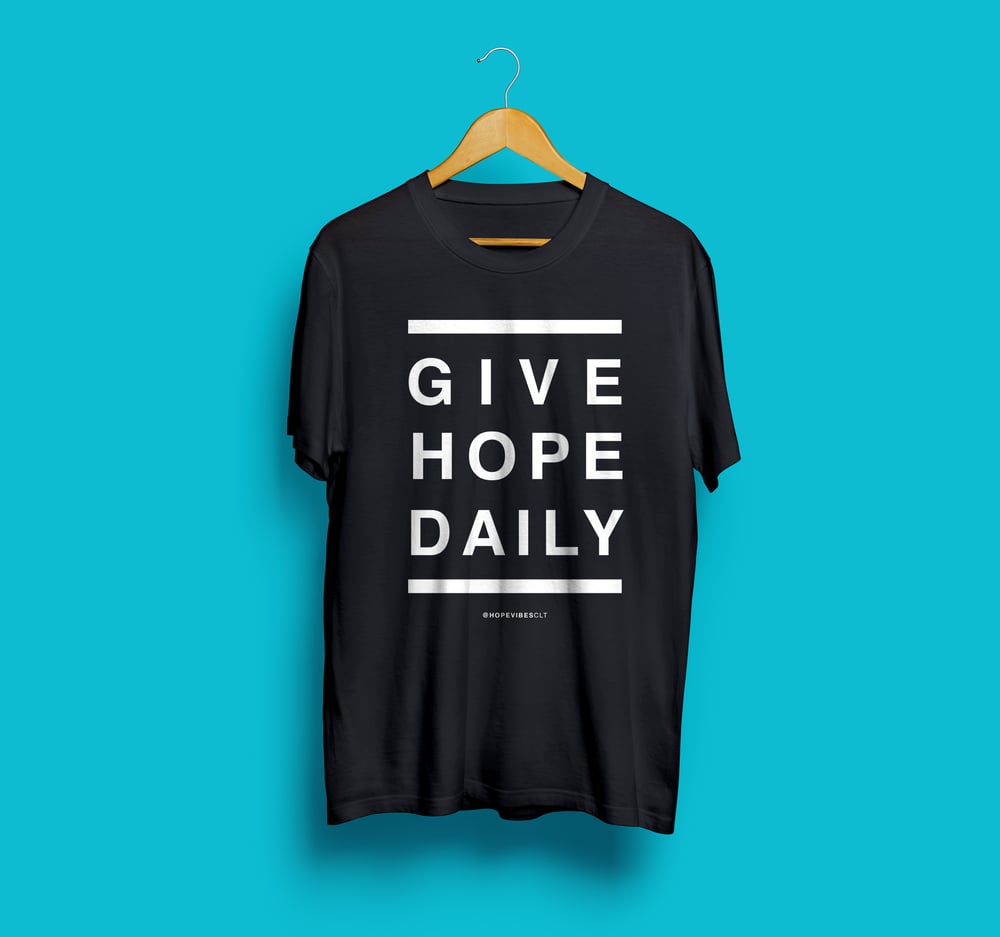 Give Hope Daily - Black & White
