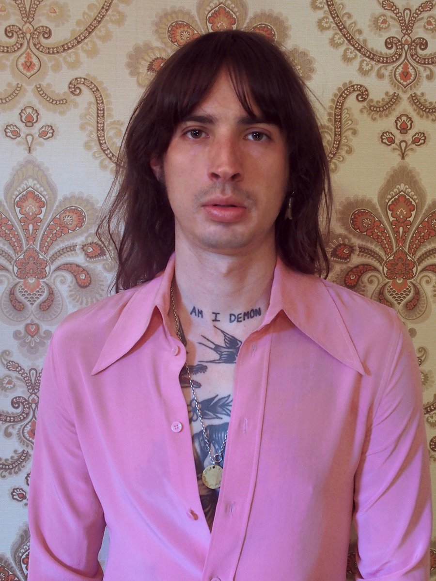 Image of Night Fever Silk Shirt - Dolly Pink