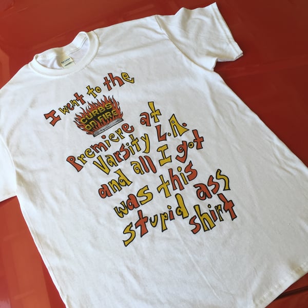 Image of BABY AMY CURBS ON FIRE PREMIERE T SHIRT