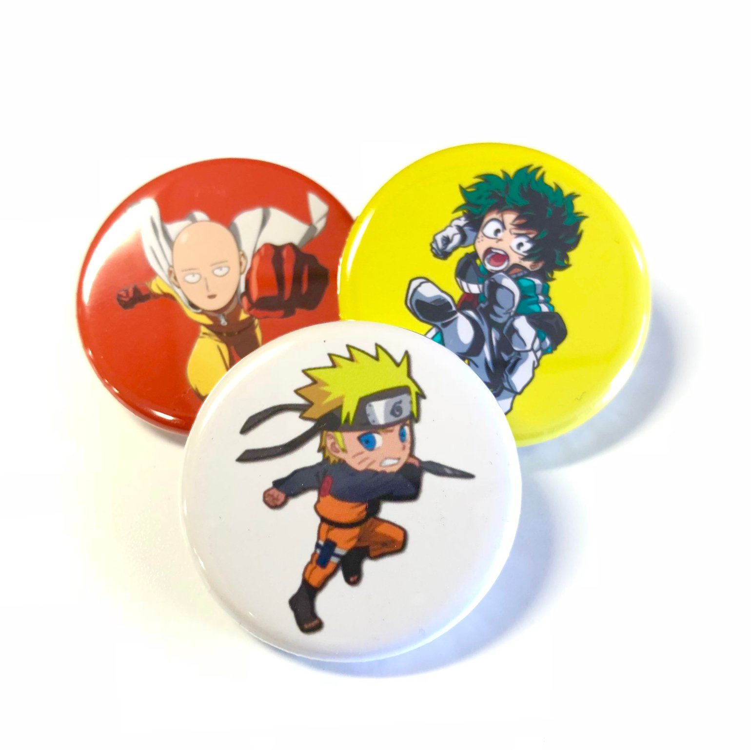 Image of Hero button pack!