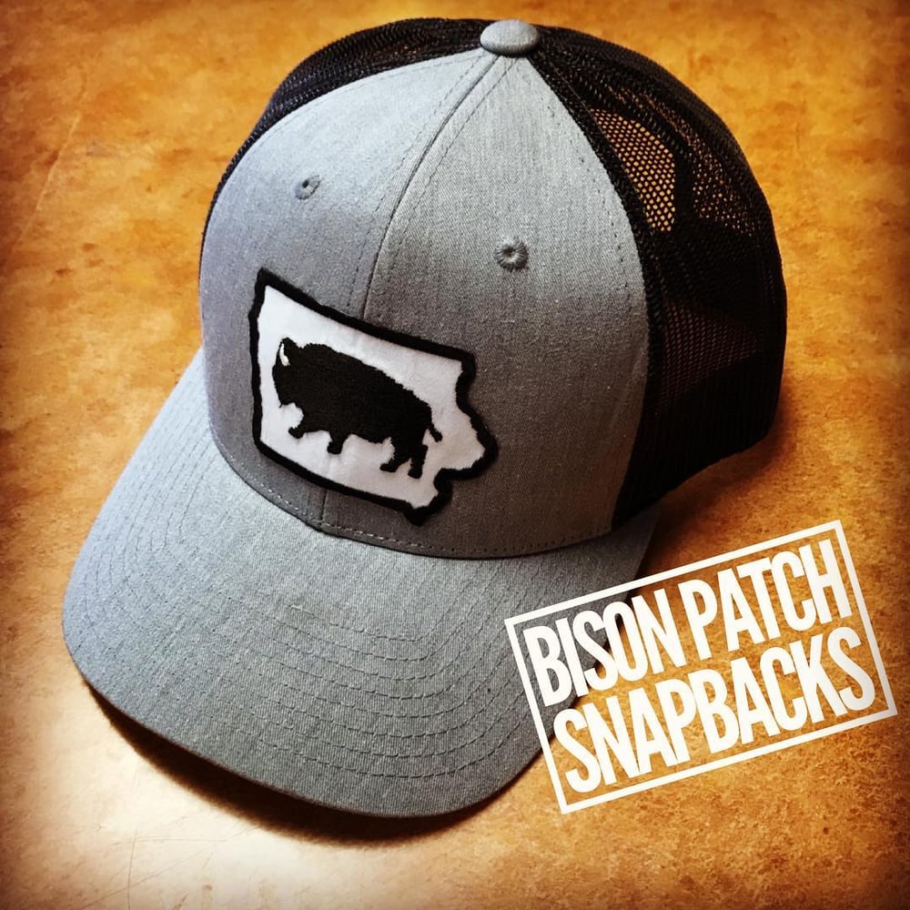 Image of Bison Patch Snap BAck