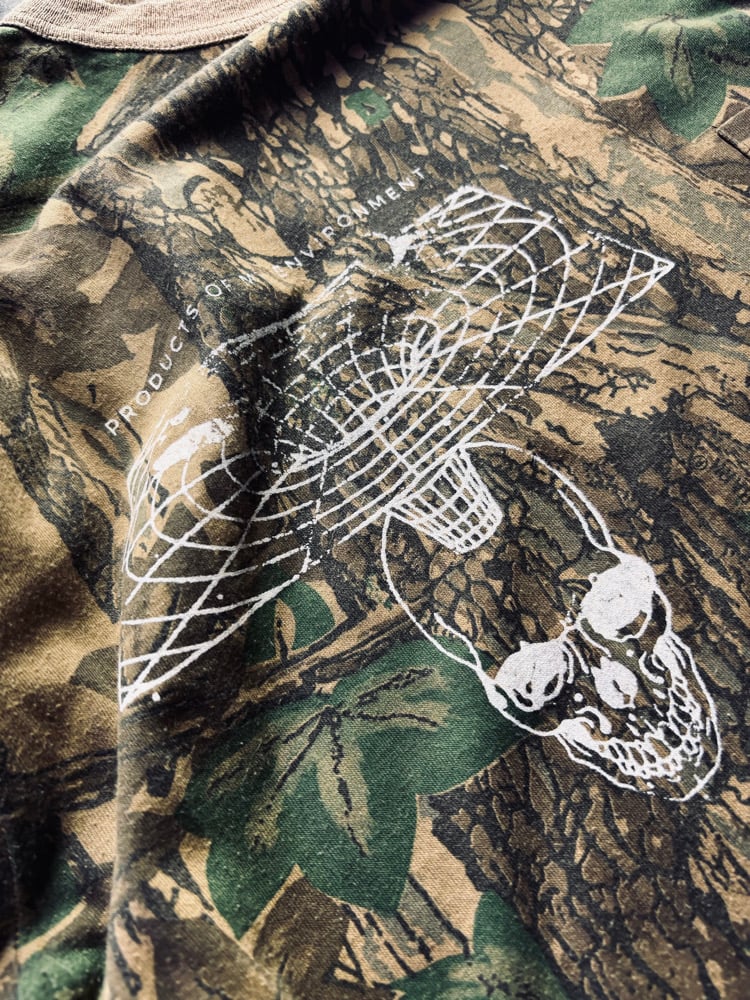 Vintage Woodland Camo Long Sleeve T-Shirt