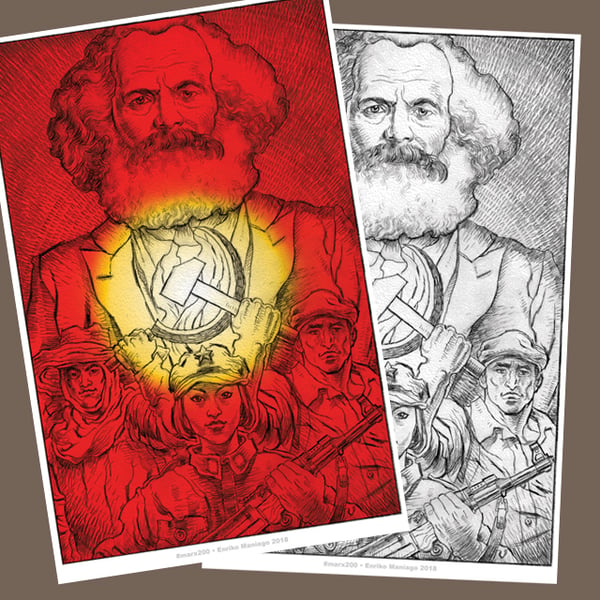 Image of KARL MARX 200 years