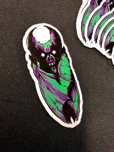 Image of Cursed Bat sticker
