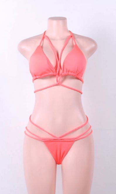 Image of "Beach Babe" Bikini Set - Orange