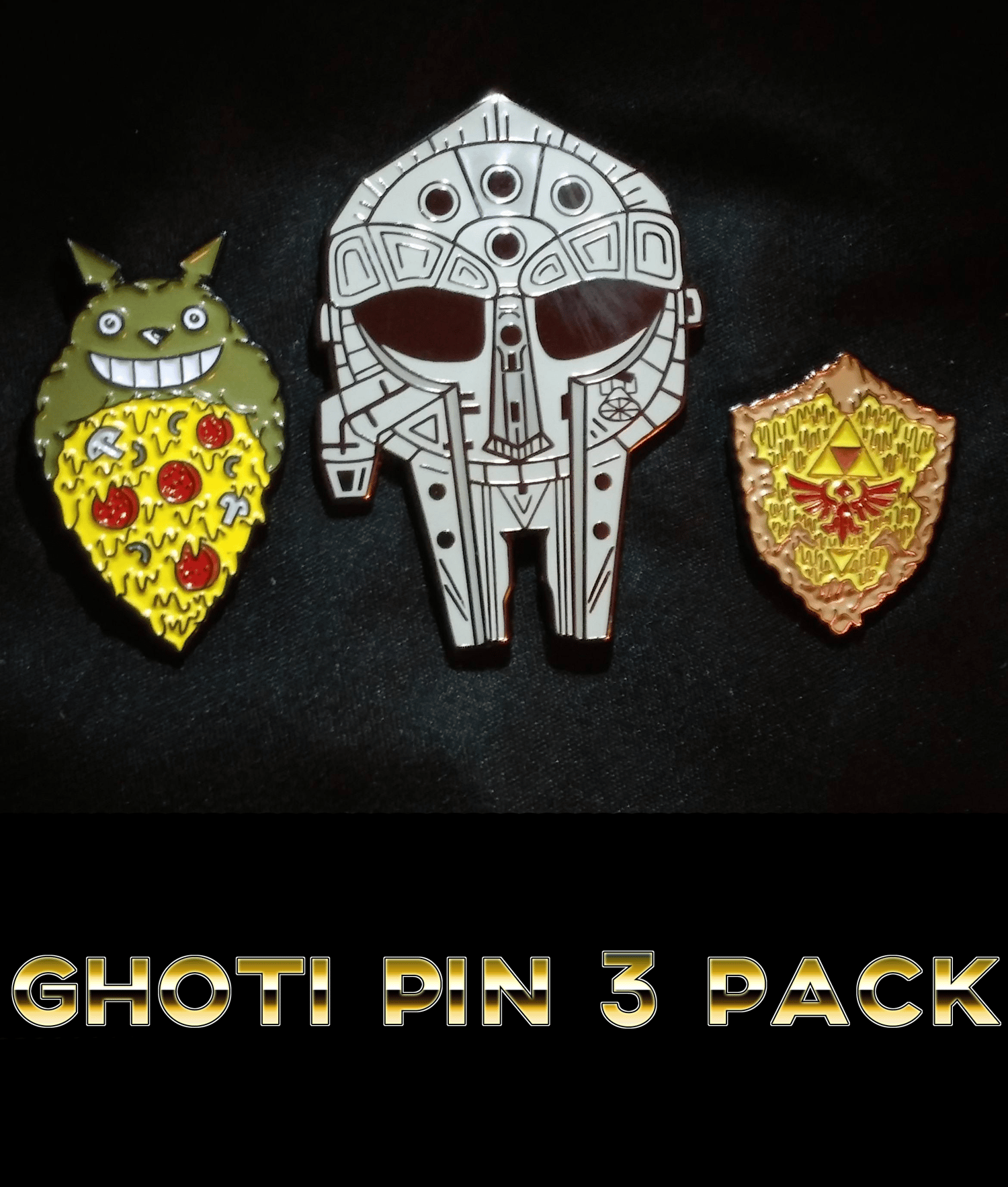 Ghoti Pin 3 Pack