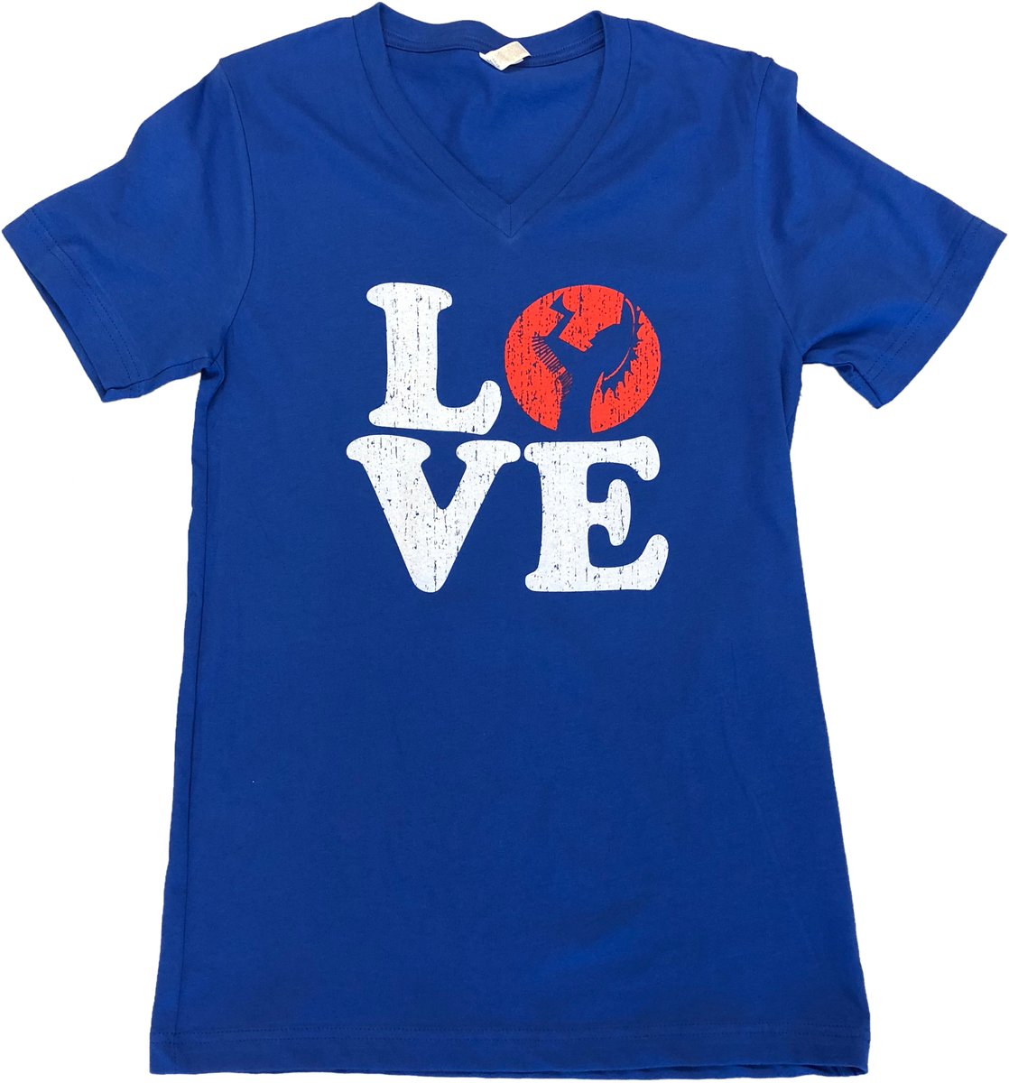 Wichita Love V-Neck T-Shirt / Wichita Festivals Shop