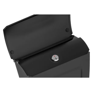 Image of Modern Style Black Locking or Non Locking Wall Mounted Mailbox - by TheBusBox Choose Your Color