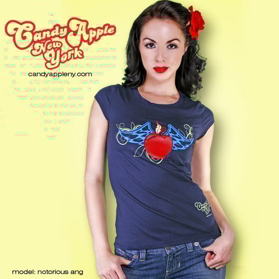 Image of Flying Apple tee shirt