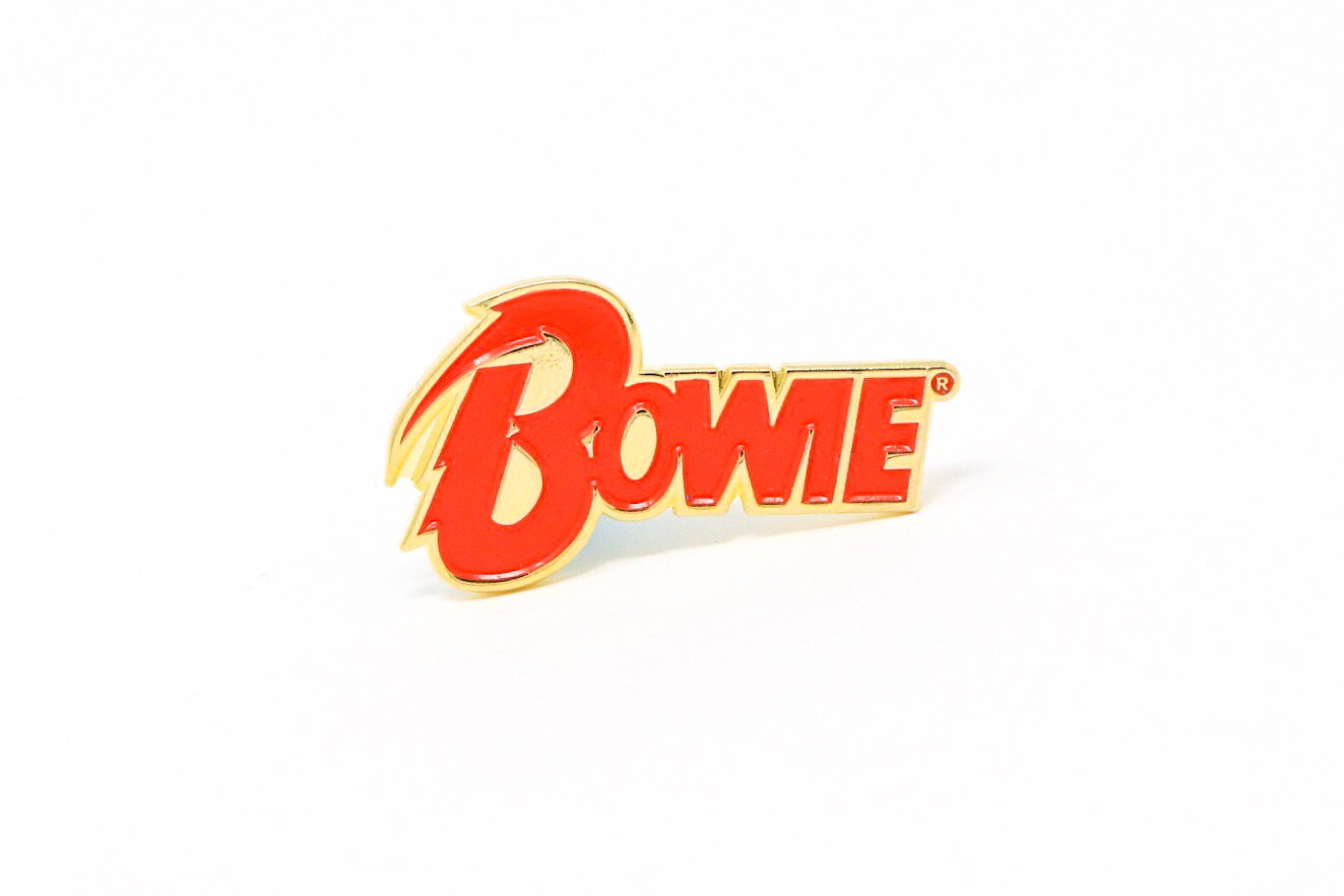 David Bowie Diamond Dogs Enamel Pin Rockin Pins