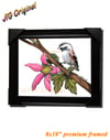 "Chickadee Spring" Nature Series Framed Artwork