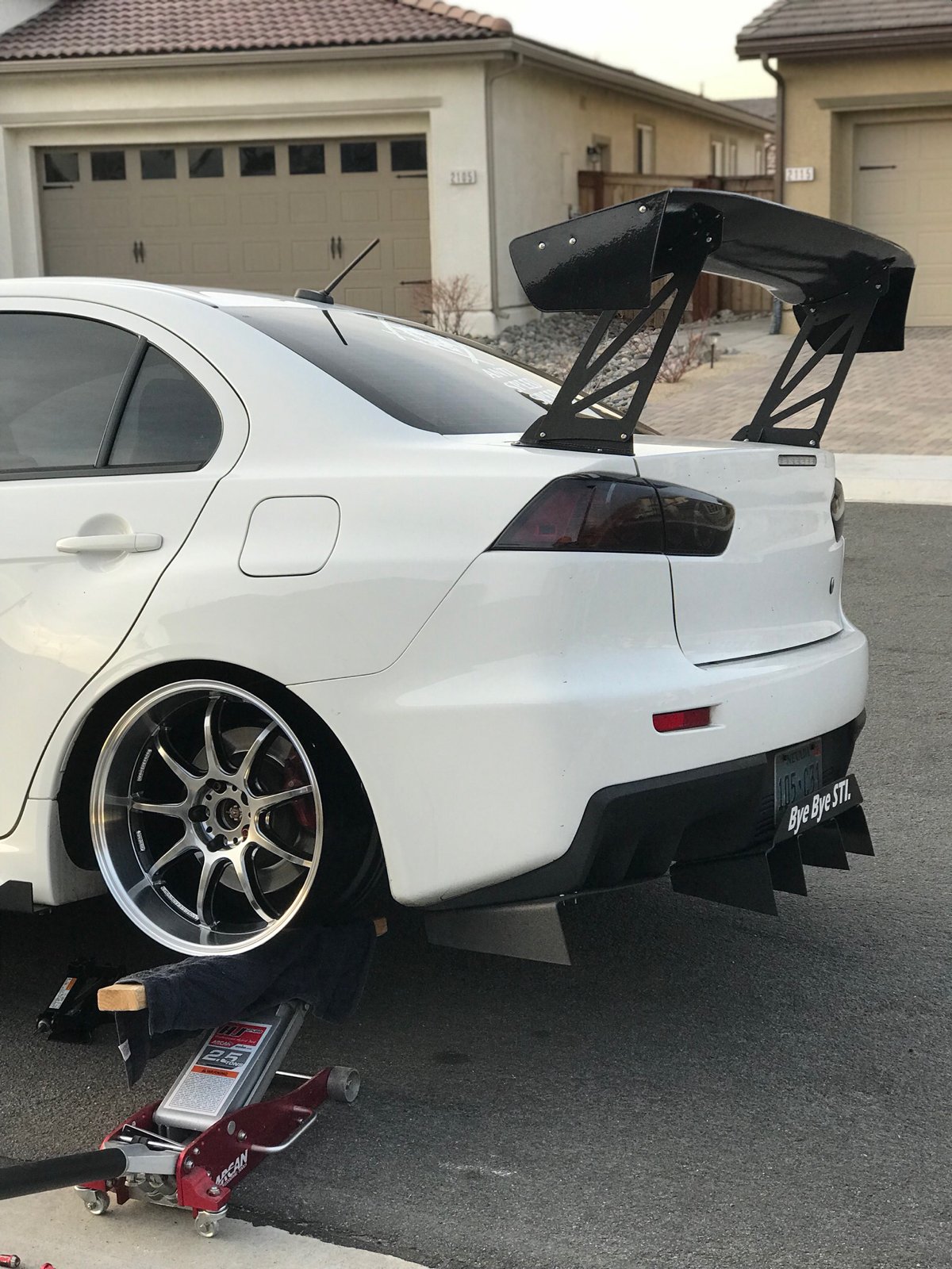 Evo X Rear Diffuser v2 | Invictus Aero