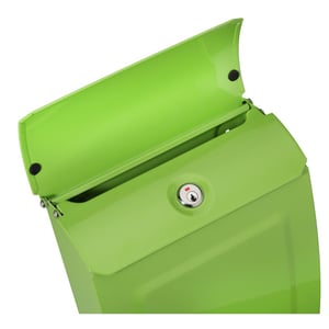 Image of Lime Green Locking or Non Locking Mailbox by TheBusBox - Choose Your Color Bright, Neon, Porch
