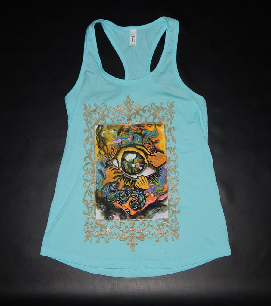Image of All Eyes Tank Top (womens)