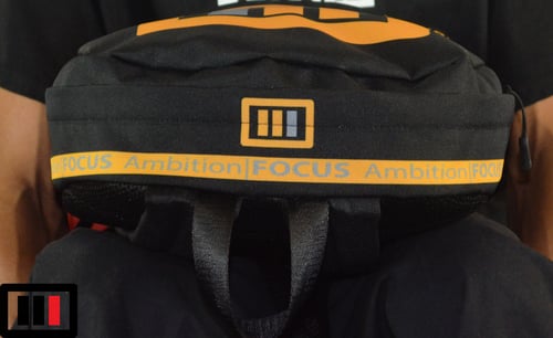 Image of Backpack Logo Blk/Gold/Grey Contains|VIBRANIUM (LIMITED only 3 made 1-3) c/o 18'