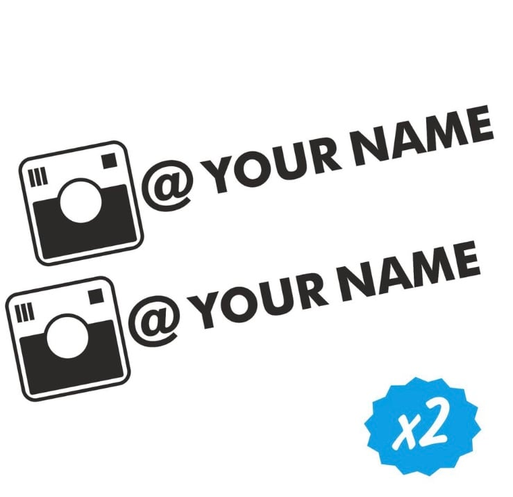 Image of Custom Instagram tag