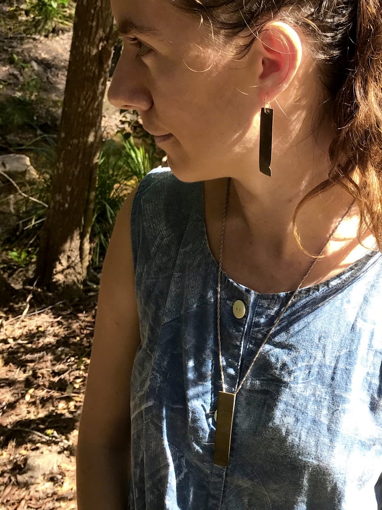 Image of Beach bottom earrings