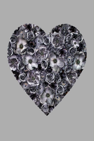 Image of Grey Heart (Limited Edition Print)