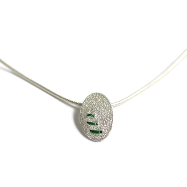 Image of Mini Sewn Up necklace