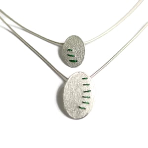 Image of Mini Sewn Up necklace