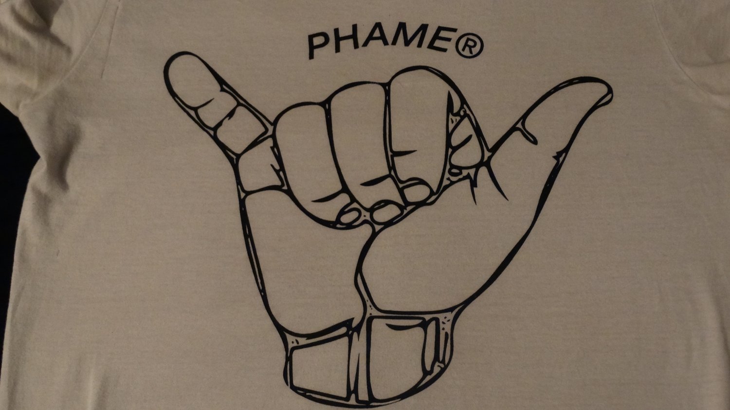 Image of PHAME LOGO T-SHIRT - WHITE