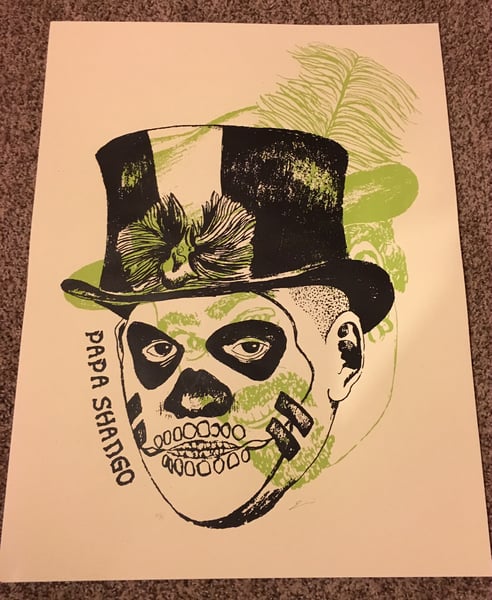 Image of Papa Shango/Godfather Silkscreen Poster