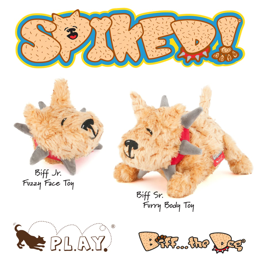 Image of Biff Squeaktastic Dog Toys • SPIKED! by P.L.A.Y.