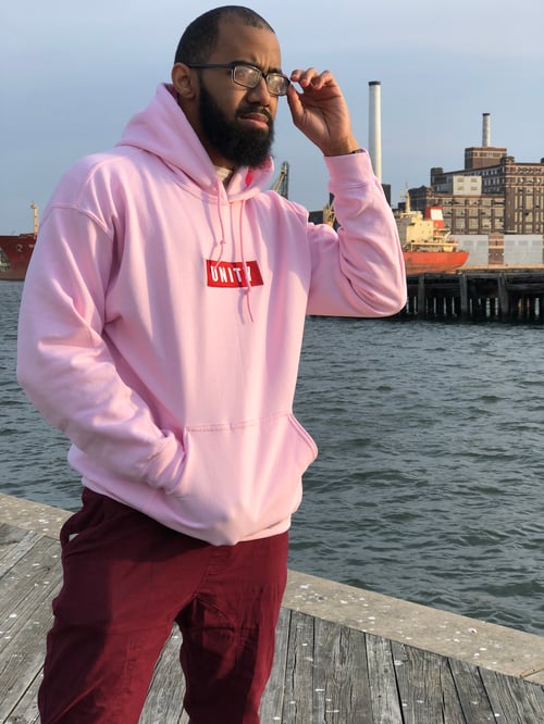 Image of PINK UNITY HOODIE I UNISEX