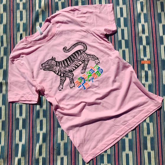 Image of Hey Tiger T-Shirt Pink