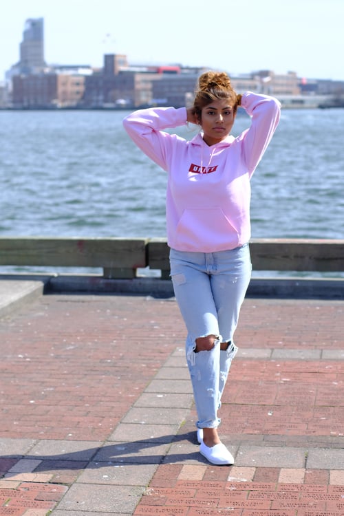 Image of PINK UNITY HOODIE I UNISEX