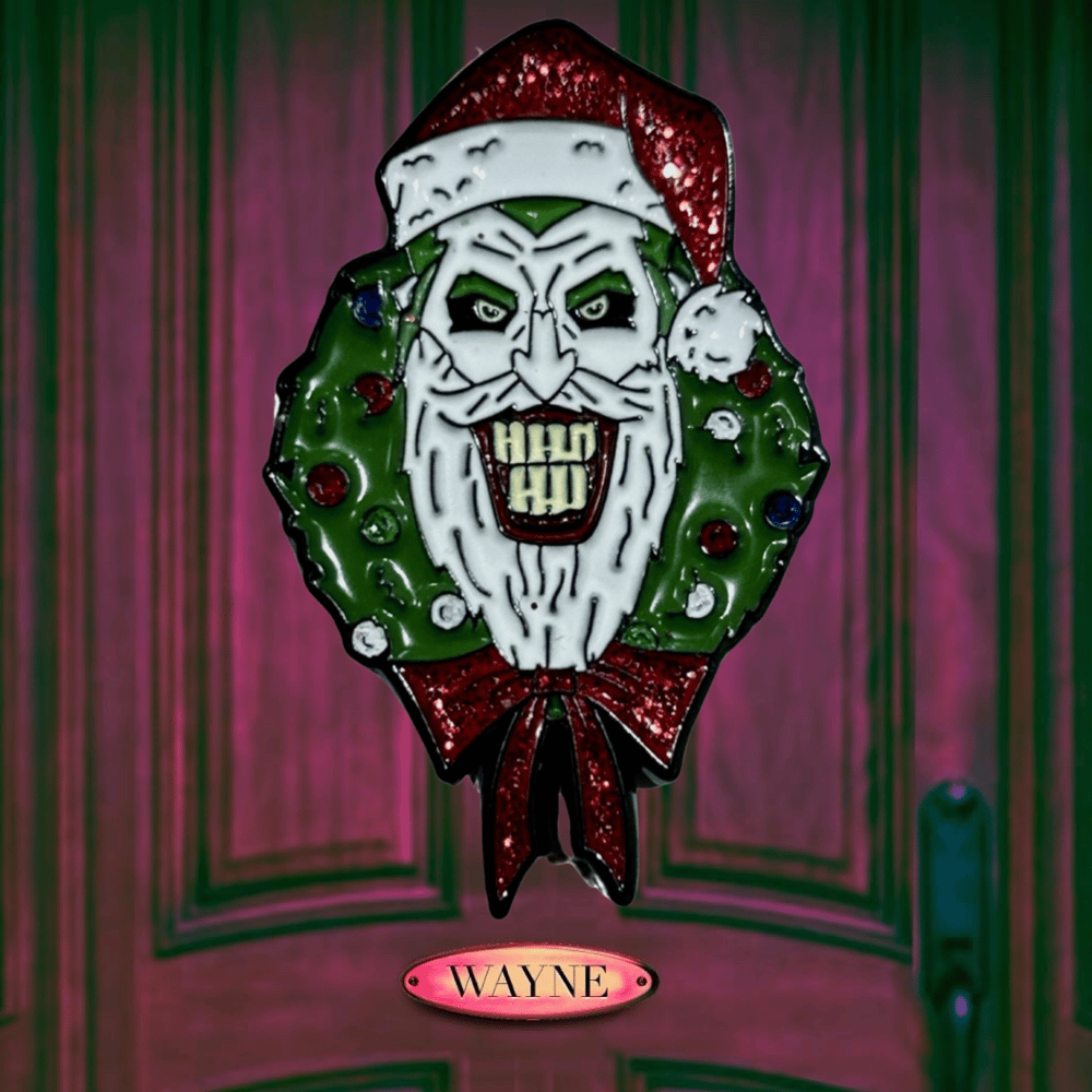 “Joker is Coming to Town” Pin